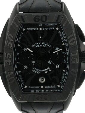 Franck Muller Conquistador Black Dial Titanium 34x48mm Automatic